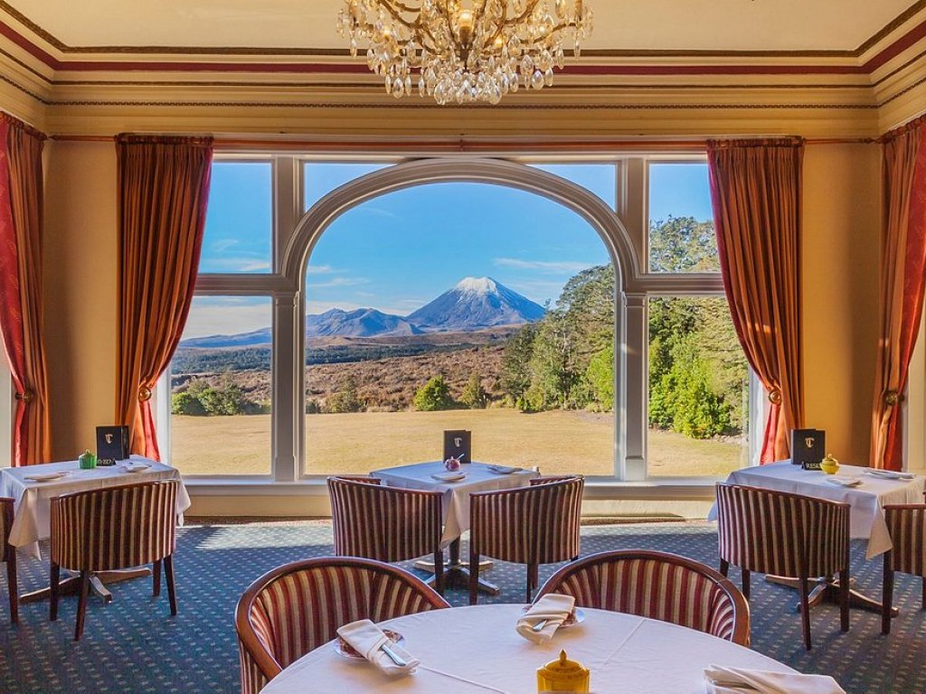 Chateau Tongariro Hotel - Restaurante