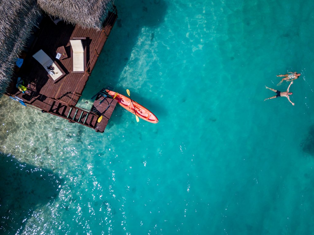 Aitutaki Lagoon Resort - Vista aérea