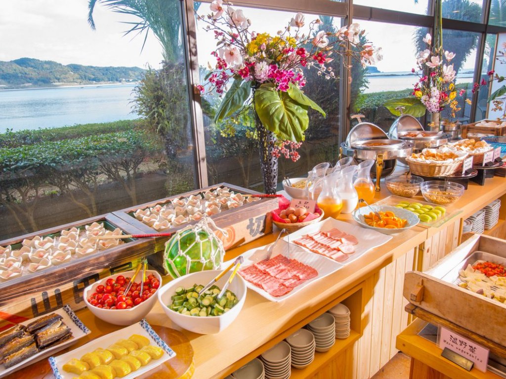 Japón - Ryokan Katsuura Gyoen - Buffet