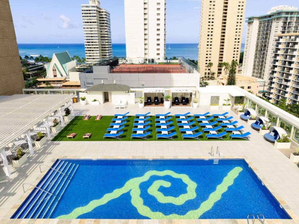 Piscina - Hilton Waikiki Beach Resort & Spa