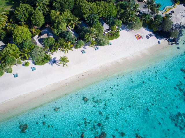 Pacific Resort Aitutaki - Vista aérea