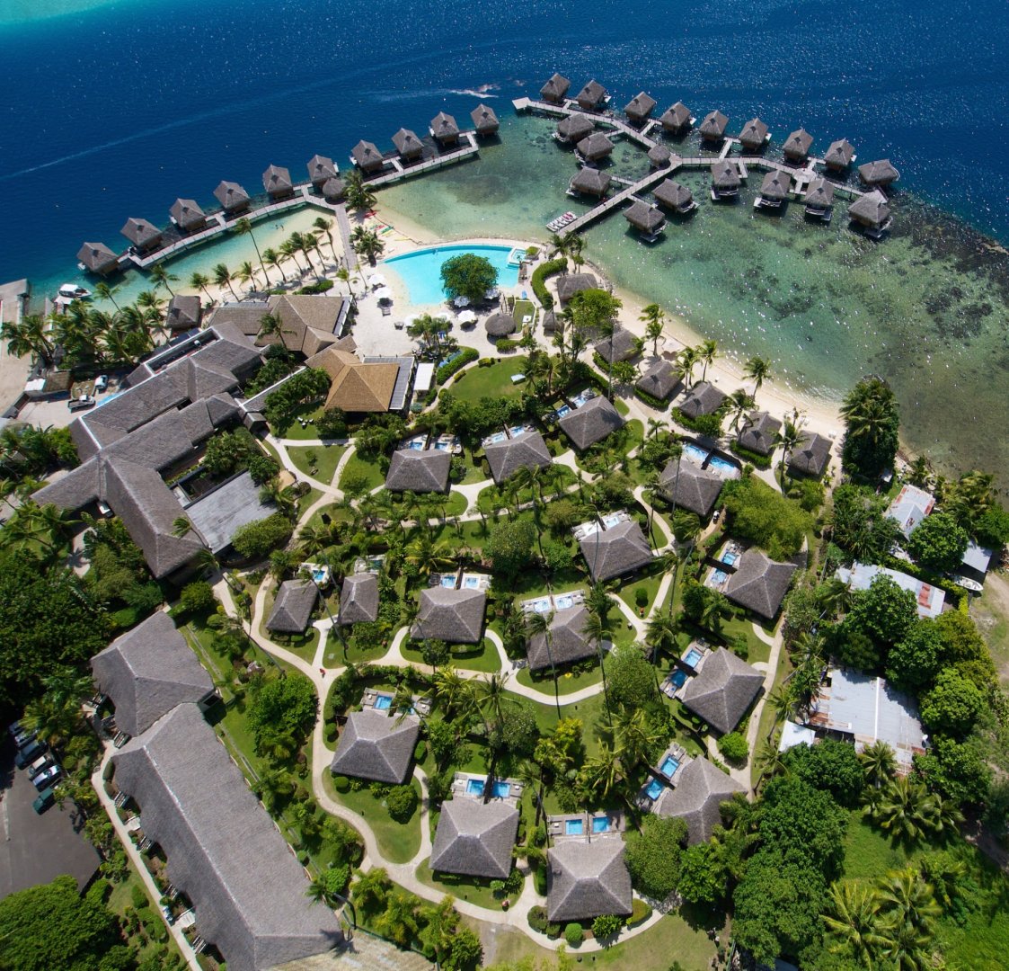 Hotel Manava Beach Resort & Spa Moorea - Vista aérea