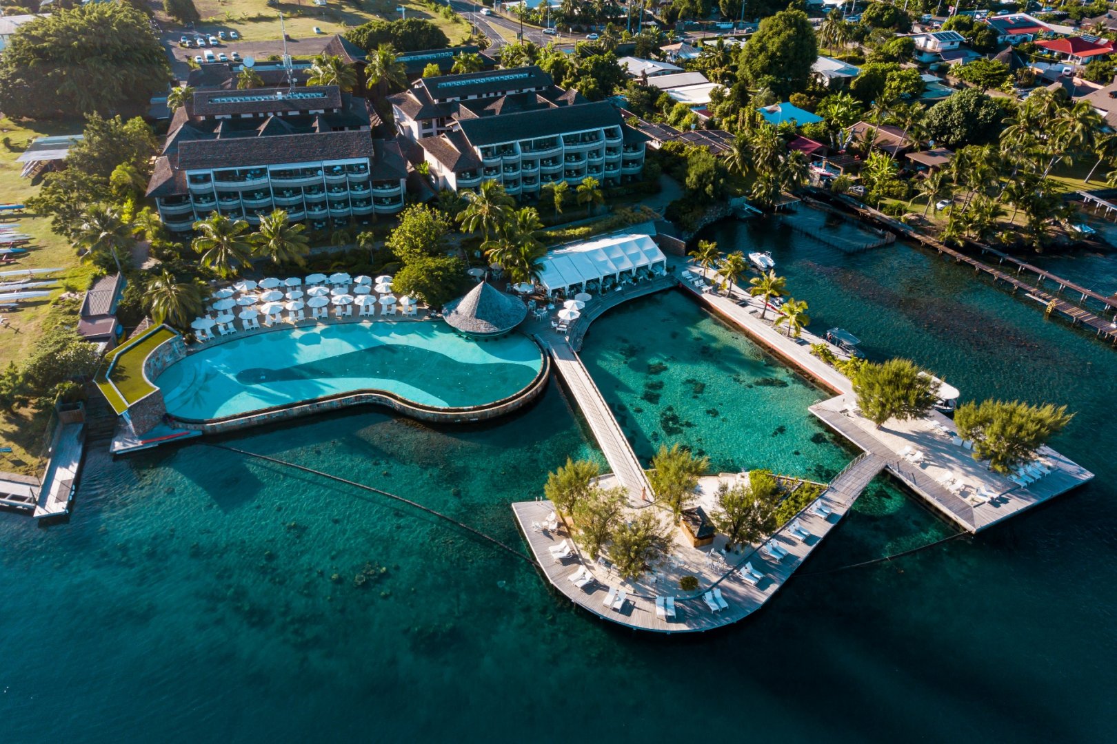 Te Moana Tahiti Resort 4* - Vista aérea